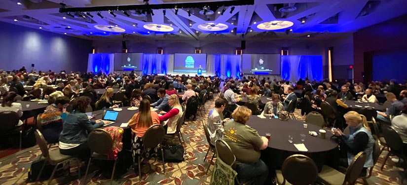 General session during 2019 Annual Conference